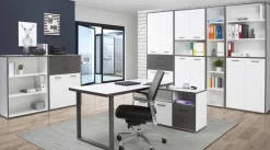 FORTE Schreibtisch 2-trg. Keflavik