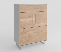 Hot Elfo Schuhkommode Kai Eiche Bianco