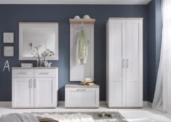 Discount Schuhkommode Romance Weiß / Eiche