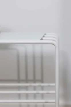 Discount Metallbude Schuhregal Neva Weiß