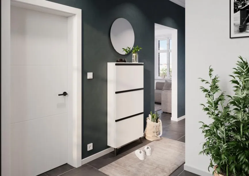 Online Germania Schuhschrank 3600 Weiß