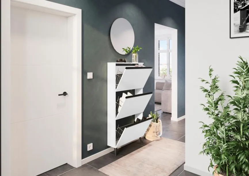 Online Germania Schuhschrank 3600 Weiß