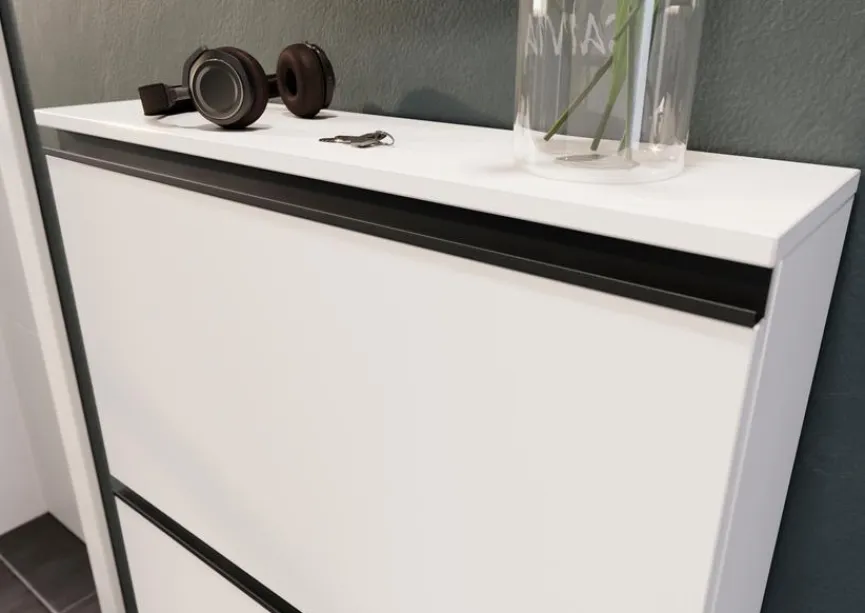 Online Germania Schuhschrank 3600 Weiß