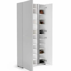 Clearance Schuhschrank Atrium Weiß Hochglanz