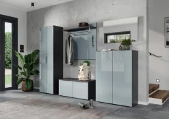 Clearance Germania Schuhschrank Genova Silbergrau