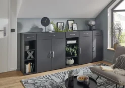 Outlet WIMEX Schuhschrank Multiraumkonzept Graphit