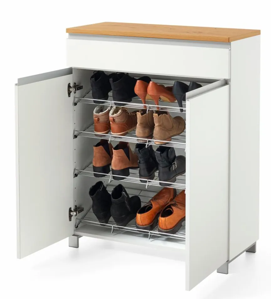 New Voss Möbel Schuhschrank Salea Weiß