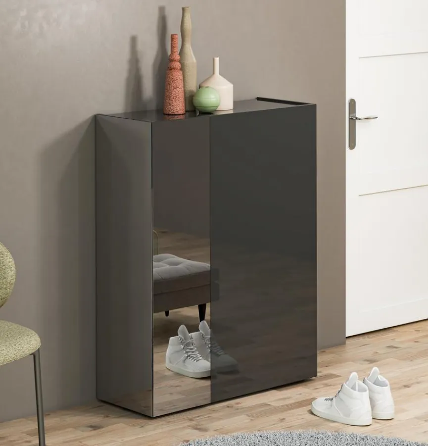 Sale Schuhschrank Tanko Anthrazit