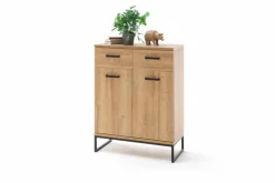 Outlet MCA Schuhschrank Toledo Eiche