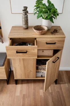 Outlet MCA Schuhschrank Toledo Eiche