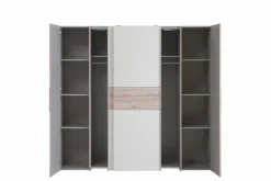 FORTE Schwebe-/Drehtürenschrank Kalixtus 200 x 190 cm