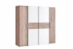 FORTE Schwebe-/Drehtürenschrank Kalixtus 200 x 190 cm