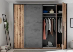 Pol Power Schwebe-/Drehtürenschrank Sarnia 312 x 225 cm