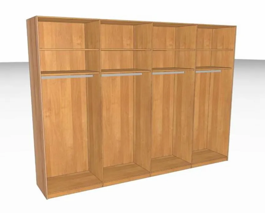 Discount CASEDO Schwebetürenschrank Burgos 330 x 236 cm Eiche