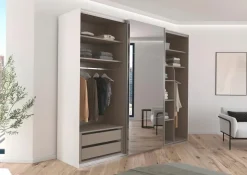 rauch ORANGE Schwebetürenschrank Contido 242 x 223 cm Weiß