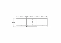 Discount Staud Schwebetürenschrank Includo 249 x 222 cm Artisan-Eiche