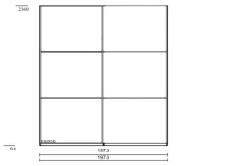 WIMEX Schwebetürenschrank Level 36 200 x 216 cm