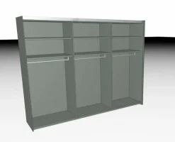 Clara Home Schwebetürenschrank Lousada 302 x 235 cm