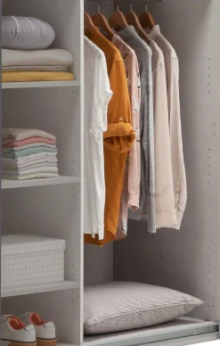 Composad Schwebetürenschrank Mundi SZ 251 x 223 cm Weiß