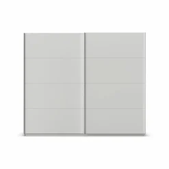 New rauch ORANGE Schwebetürenschrank Qaudra 271 x 229 cm Seidengrau