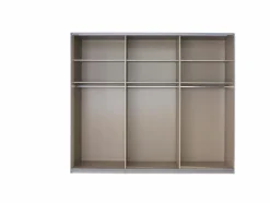 New rauch ORANGE Schwebetürenschrank Qaudra 271 x 229 cm Seidengrau