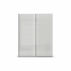 Sale rauch ORANGE Schwebetürenschrank Quadra 181 x 229 cm Seidengrau