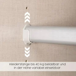 Sale rauch ORANGE Schwebetürenschrank Quadra 136 x 210 cm Weiß