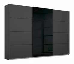 Discount rauch ORANGE Schwebetürenschrank Raila 271 x 229 cm Grau-Metallic