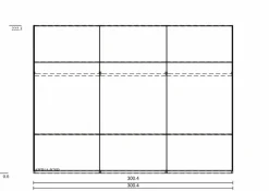 Sale rauch ORANGE Schwebetürenschrank Scale 300 x 223 cm Weiß / Spiegel