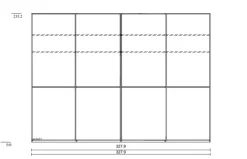 Best Wiemann Schwebetürenschrank Shanghai 2 330 x 236 cm Weiß
