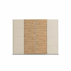 New rauch ORANGE Schwebetürenschrank Syncrono 271 x 211 cm Champagner