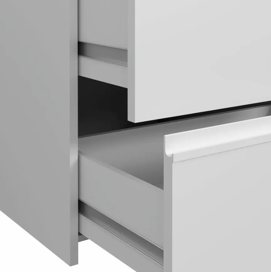 Outlet FORTE Schwebetürenschrank Winn2 170 x 200 cm Weiß