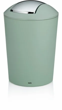 Best Kela Schwingdeckeleimer Marta 5,0 L Jade