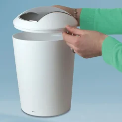 Hot Kela Schwingdeckeleimer Marta Weiß