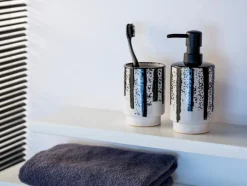 Sale WENKO Seifenspender Subiza Weiß / Schwarz