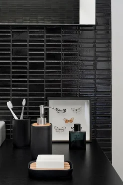 Clearance Aquanova Seifenspender Oscar Schwarz