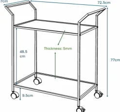 Servierwagen BK-Clear