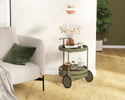 Discount Haku Servierwagen Elena Mineral Green