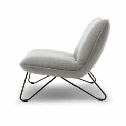 Best Rolf Benz Sessel 394 Silbergrau