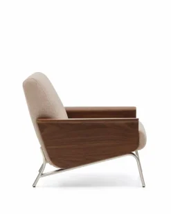 Kave Home Sessel Amsen Hellbraun