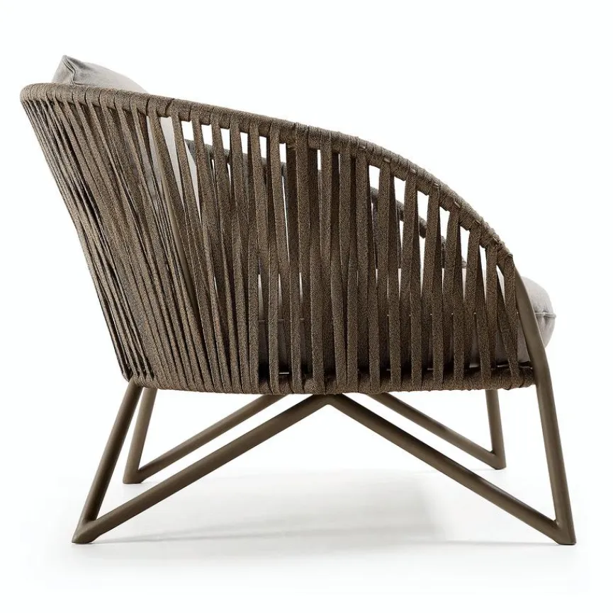 New DAHEIM Sessel Branzie Braun