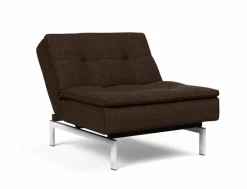 INNOVATION LIVING Sessel Dublexo Chrom Chocco
