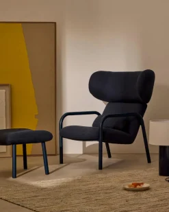 New Kave Home Sessel Inari Blau