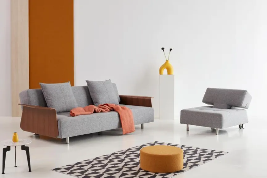 Online INNOVATION LIVING Sessel Long Horn Excess Granit