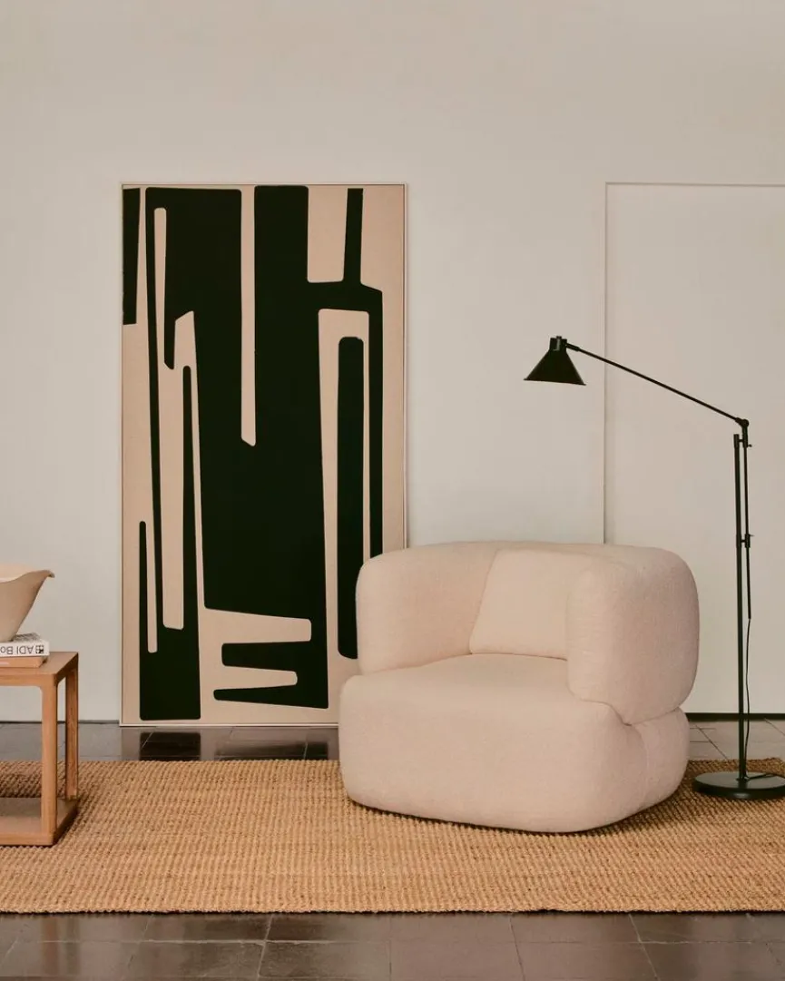 Online Kave Home Sessel Martina Ecru