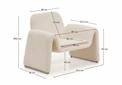 Kave Home Sessel Melvia