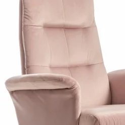 Sessel mit Hocker Brixen Rosa