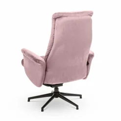 Online Sessel mit Hocker Krems Rosa