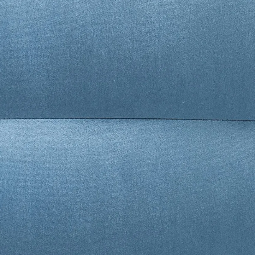 Hot Sessel mit Hocker Linz Blau