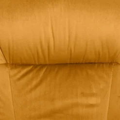 Outlet Sessel mit Hocker Meran Gelb